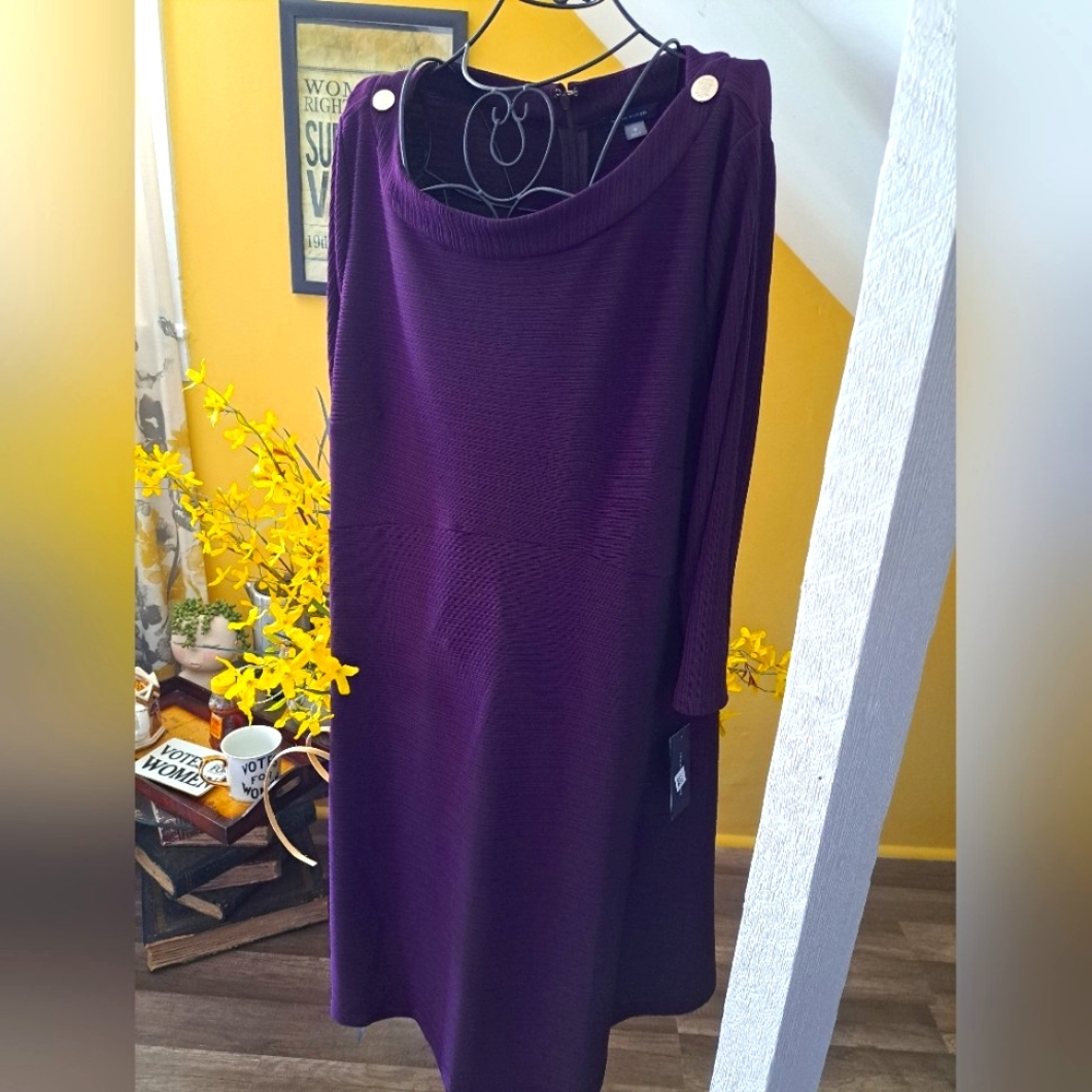 Tommy Hilfiger Long Sleeve Knit Dress